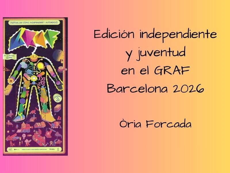 folleto del GRAF cómic y el título del post