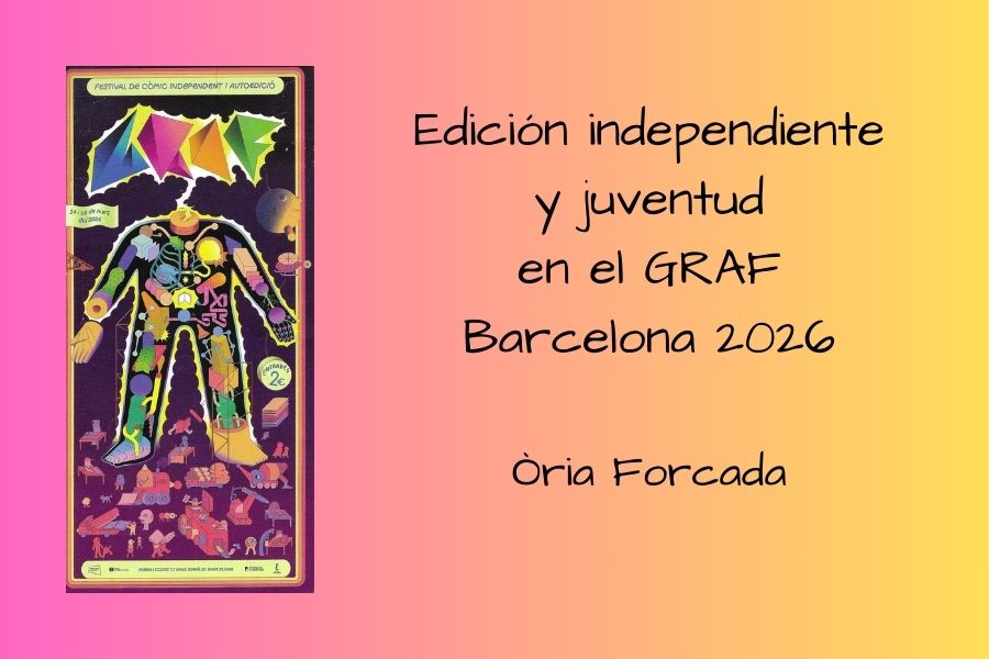 folleto del GRAF cómic y el título del post